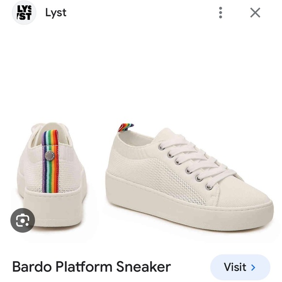 Steve Madden white sneakers - Picture 2 of 5